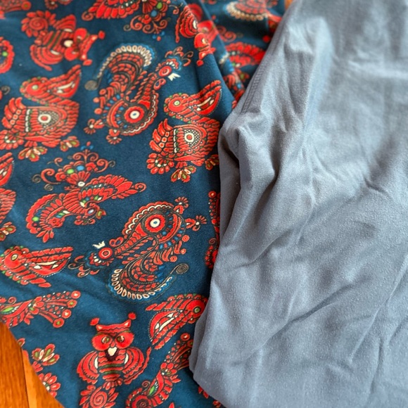 Lularoe one size leggings bundle - Picture 2 of 6